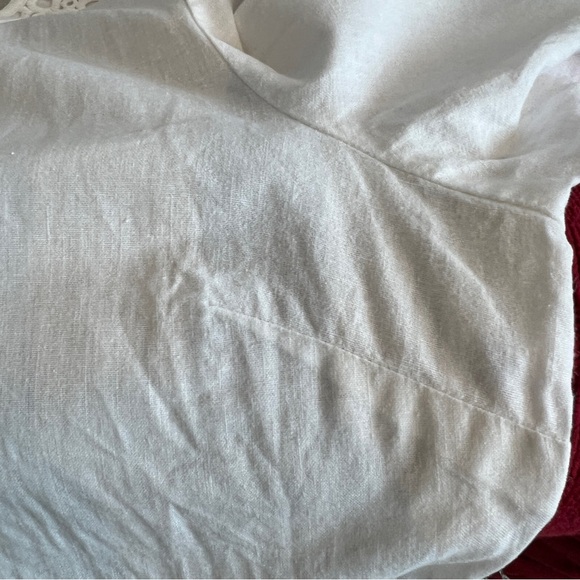 Kohl's White Crochet Detail Blouse - Picture 5 of 16